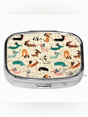 Dachshund Pill Box 🐾 Doxie Wiener